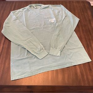 Auburn Long Sleeve Comfort Colors Women’s Pocket Tee